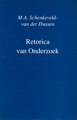 Titelpagina van Retorica van onderzoek. Vormgeving en publiek van Nederlandse literatuurgeschiedenissen