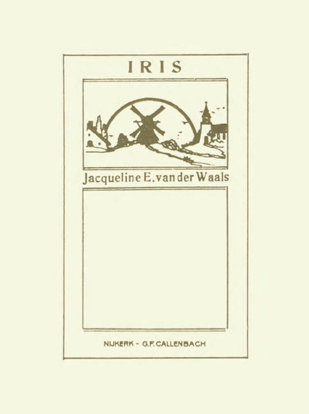 Titelpagina van Iris