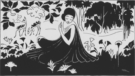 Sameerah in the Sacred Grove